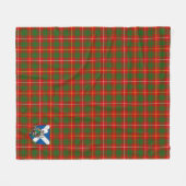 Couverture Polaire Scotts Bruce Tartan Plaid (Devant (Horizontal))