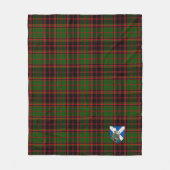Couverture Polaire Scotts Buchan moderne Tartan Plaid (Devant)