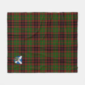 Couverture Polaire Scotts Buchan moderne Tartan Plaid (Devant (Horizontal))