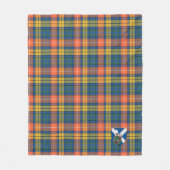 Couverture Polaire Scotts Buchanan Ancien Tartan Plaid (Devant)
