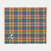 Couverture Polaire Scotts Buchanan Ancien Tartan Plaid (Devant (Horizontal))