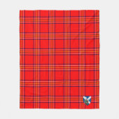Couverture Polaire Scotts Burnett moderne Tartan Plaid (Devant)