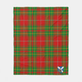 Couverture Polaire Scotts Burnett vieux Tartan Plaid (Devant)