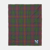 Couverture Polaire Scotts Cairns Chasse Tartan Plaid (Devant)
