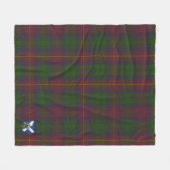 Couverture Polaire Scotts Cairns Chasse Tartan Plaid (Devant (Horizontal))