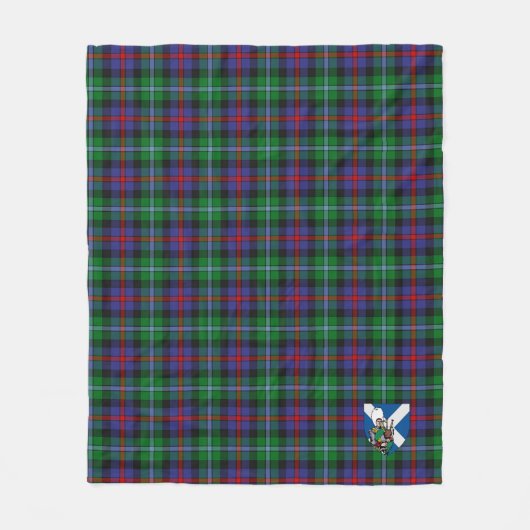 Couverture Polaire Scotts Calder Tartan Plaid (Devant)