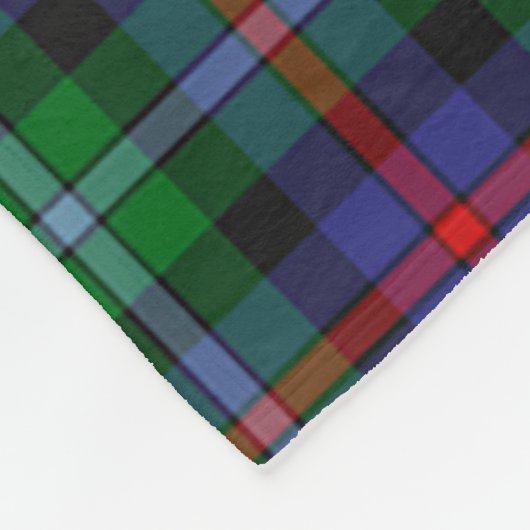 Couverture Polaire Scotts Calder Tartan Plaid (Coin)