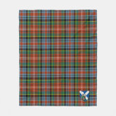 Couverture Polaire Scotts Caledonia Ancien Tartan Plaid (Devant)