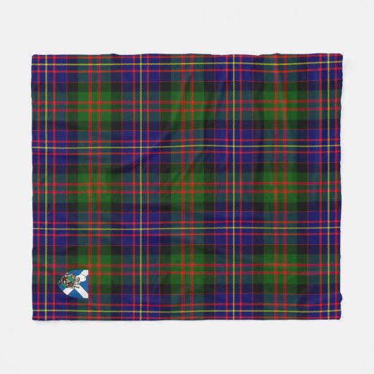 Couverture Polaire Scotts Cameron De Erracht Moderne Tartan Plaid (Devant (Horizontal))