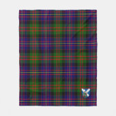 Couverture Polaire Scotts Cameron De Erracht Tartan Moderne à Carreau (Devant)