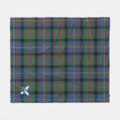 Couverture Polaire Scotts Cameron de Erracht Tartan Plaid (Devant (Horizontal))