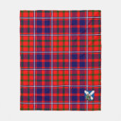 Couverture Polaire Scotts Cameron De Lochiel Moderne Tartan Plaid (Devant)