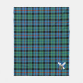 Couverture Polaire Scotts Campbell De Cawdor Ancien Tartan Plaid (Devant)