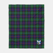 Couverture Polaire Scotts Campbell De Cawdor Modern Tartan Plaid (Devant)