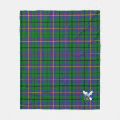 Couverture Polaire Scotts Carmichael Tartan Plaid (Devant)