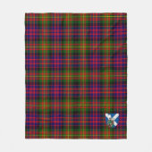 Couverture Polaire Scotts Carnegie Tartan Plaid Moderne (Devant)
