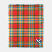 Couverture Polaire Scotts Chattan Tartan moderne Plaid (Devant)