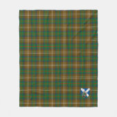 Couverture Polaire Scotts Chisholm Chasse Tartan Plaid (Devant)