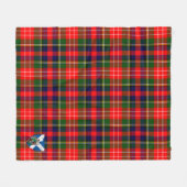 Couverture Polaire Scotts Christie Tartan Plaid (Devant (Horizontal))