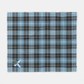 Couverture Polaire Scotts Clark Ancient Tartan Plaid (Devant (Horizontal))