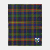 Couverture Polaire Scotts Clelland Tartan Plaid (Devant)