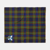 Couverture Polaire Scotts Clelland Tartan Plaid (Devant (Horizontal))