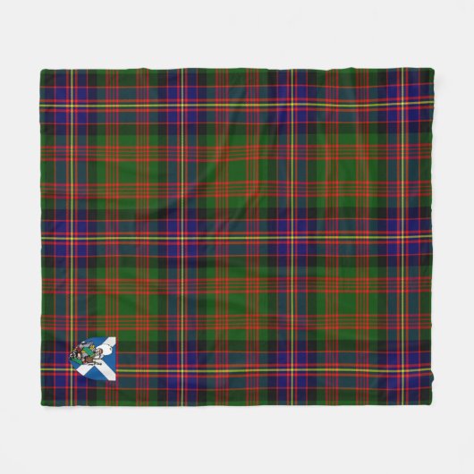 Couverture Polaire Scotts Cochrane Plaqué Tartan Moderne (Devant (Horizontal))