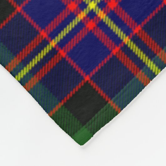 Couverture Polaire Scotts Cochrane Plaqué Tartan Moderne (Coin)