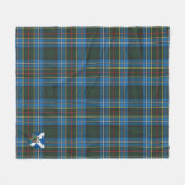 Couverture Polaire Scotts Cockburn Plaque Tartan Moderne (Devant (Horizontal))