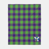 Couverture Polaire Scotts Colville Tartan Plaid (Devant)
