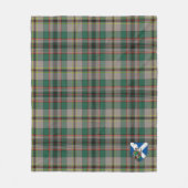 Couverture Polaire Scotts Craig Ancien Tartan Plaid (Devant)