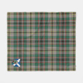 Couverture Polaire Scotts Craig Ancien Tartan Plaid (Devant (Horizontal))
