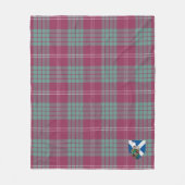 Couverture Polaire Scotts Crawford Ancien Tartan Plaid (Devant)