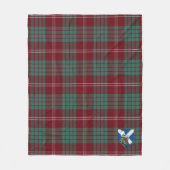 Couverture Polaire Scotts Crawford Modern Tartan Plaid (Devant)
