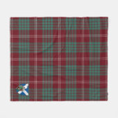 Couverture Polaire Scotts Crawford Modern Tartan Plaid (Devant (Horizontal))