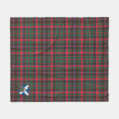 Couverture Polaire Scotts Cumming Chasse Ancien Tartan Plaid (Devant (Horizontal))