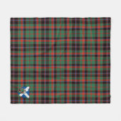 Couverture Polaire Scotts Cumming Chasse Ancien Tartan Plaid (Devant (Horizontal))