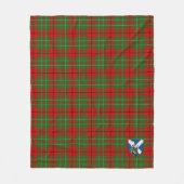 Couverture Polaire Scotts Cumming Tartan Plaid (Devant)