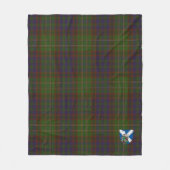 Couverture Polaire Scotts Cunningham Chasse Tartan moderne Plaid (Devant)
