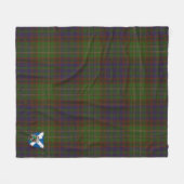 Couverture Polaire Scotts Cunningham Chasse Tartan moderne Plaid (Devant (Horizontal))