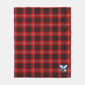 Couverture Polaire Scotts Cunningham Tartan Plaid (Devant)