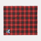 Couverture Polaire Scotts Cunningham Tartan Plaid (Devant (Horizontal))