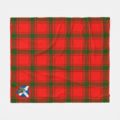 Couverture Polaire Scotts Darroch Tartan Plaid (Devant (Horizontal))