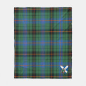 Couverture Polaire Scotts Davidson Ancien Tartan Plaid (Devant)