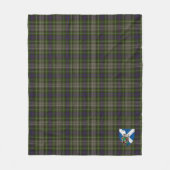 Couverture Polaire Scotts Davidson Tulloch robe Tartan Plaid (Devant)