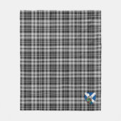Couverture Polaire Scotts Drummond Grey Tartan Plaid (Devant)