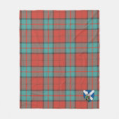 Couverture Polaire Scotts Dunbar Ancien Tartan Plaid (Devant)