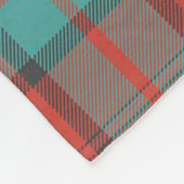 Couverture Polaire Scotts Dunbar Ancien Tartan Plaid (Coin)
