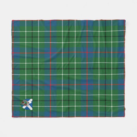 Couverture Polaire Scotts Duncan Ancient Tartan Plaid (Devant (Horizontal))