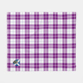 Couverture Polaire Scotts Dunlop robe Tartan Plaid (Devant (Horizontal))